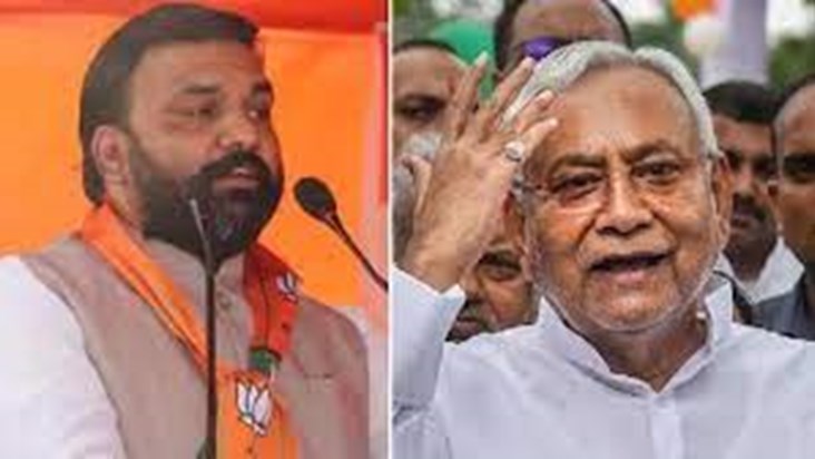 nitish kumar on samrat choudhary