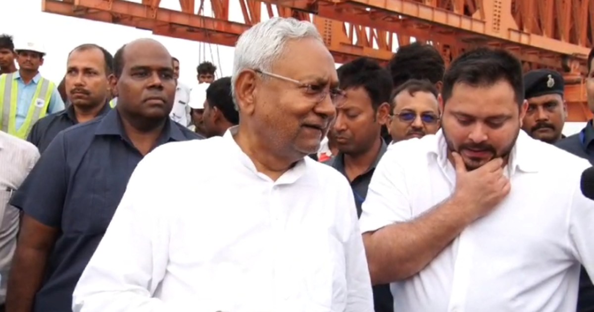 CM Nitish got angry on BJP, said- 'We neither listen nor see