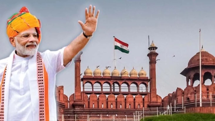 Prime Minister Narendra Modi addressing from Red Fort, LIVE 