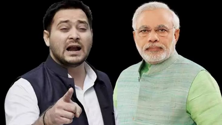 Tejashwi raging on PM Modi for construction of AIIMS in Darb Tejashwi raging on PM Modi for construction of AIIMS in Darb