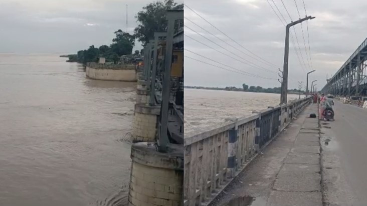  Rivers swollen due to incessant rains