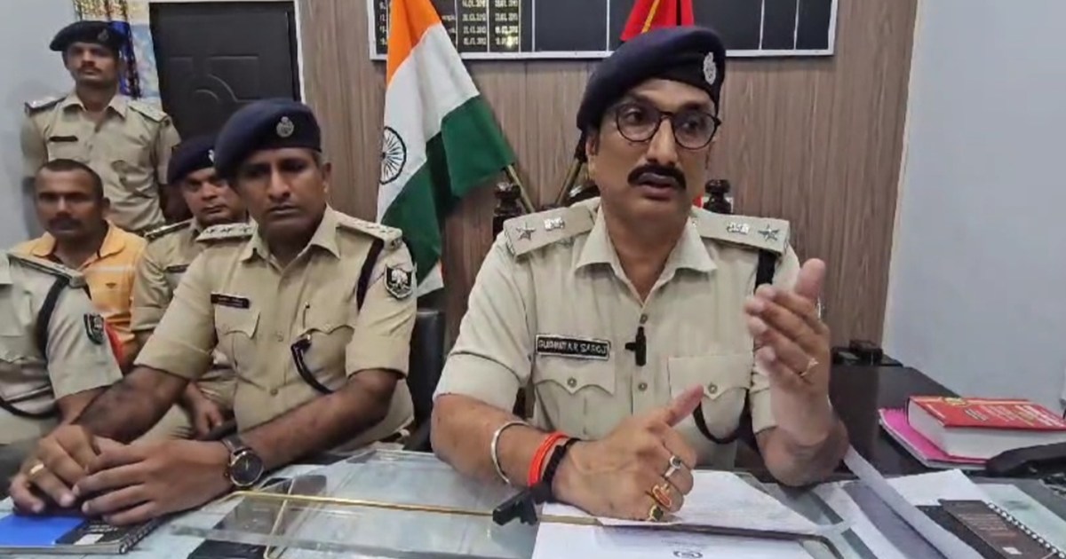 JDU block president was shot by the chief, Bagaha police rev