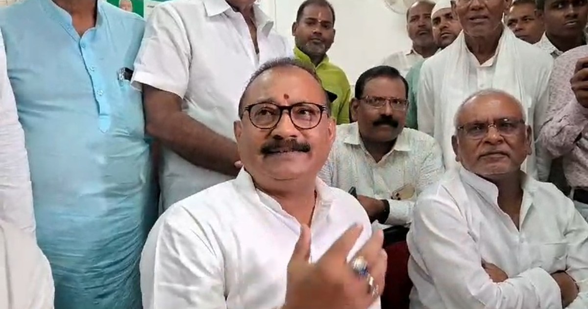 Mntri ashok chaudhri ka byan