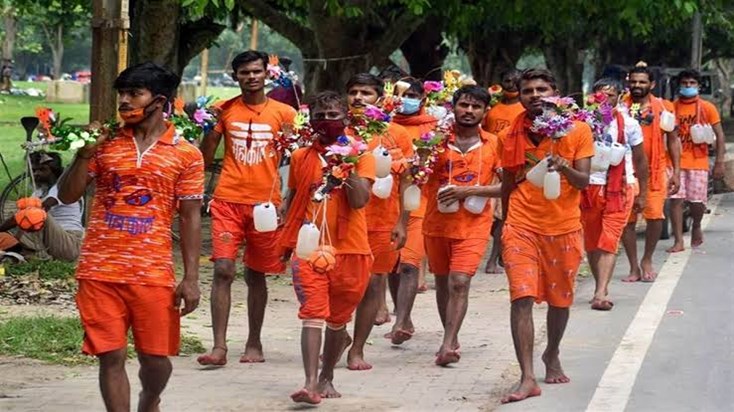 Swarnrekha River Kawar Yatra 