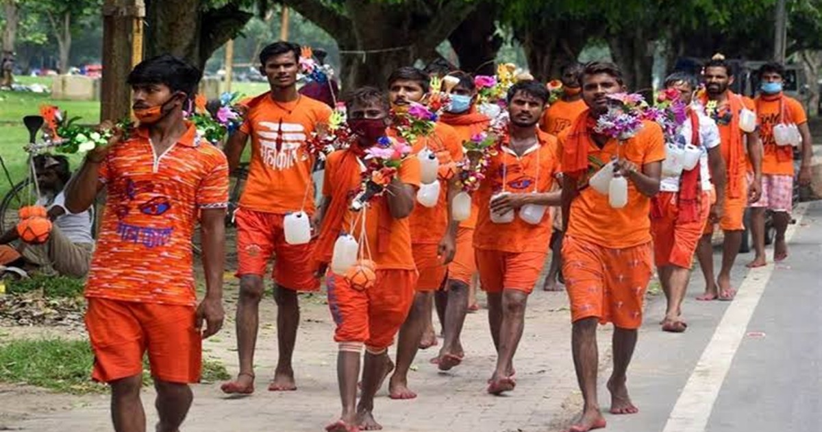 Swarnrekha River Kawar Yatra 