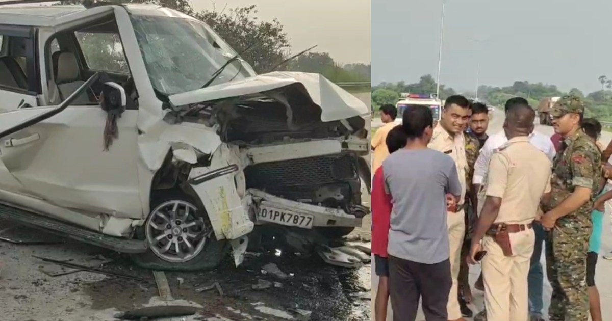 Painful death of 5 people of a family returning from Vindhya