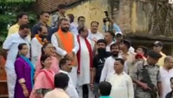 Dycm samrat chaudhri ne stediym ka kiya nirikshn Dycm samrat chaudhri ne stediym ka kiya nirikshn