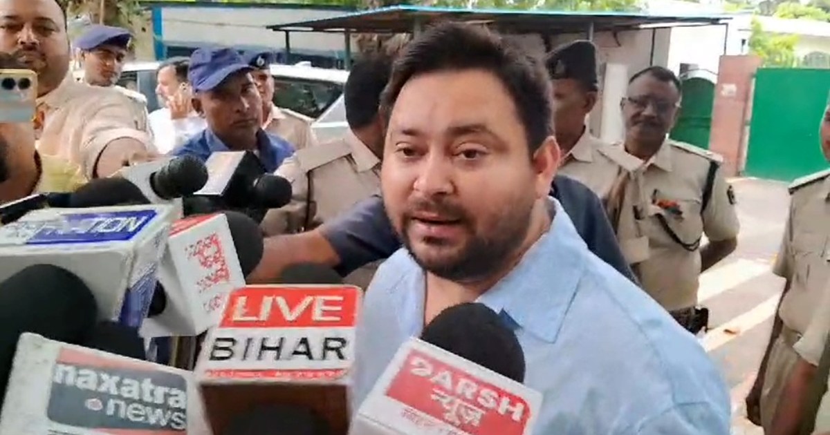 Tejasvi yadv ka bda byan