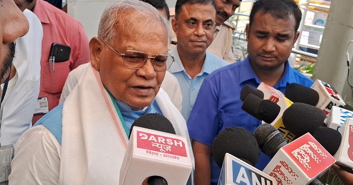 Dr hdaatl pr bole kendiry mntri jitan ram majhi
