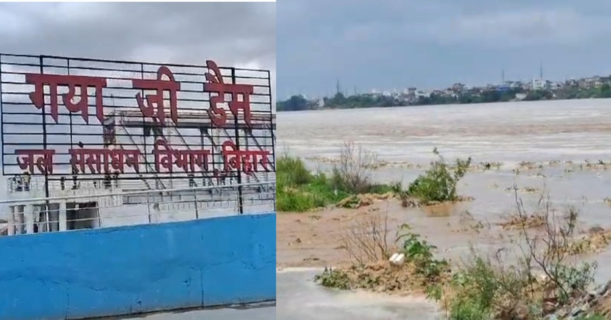 First the girl jumped, then three boys and all four started 