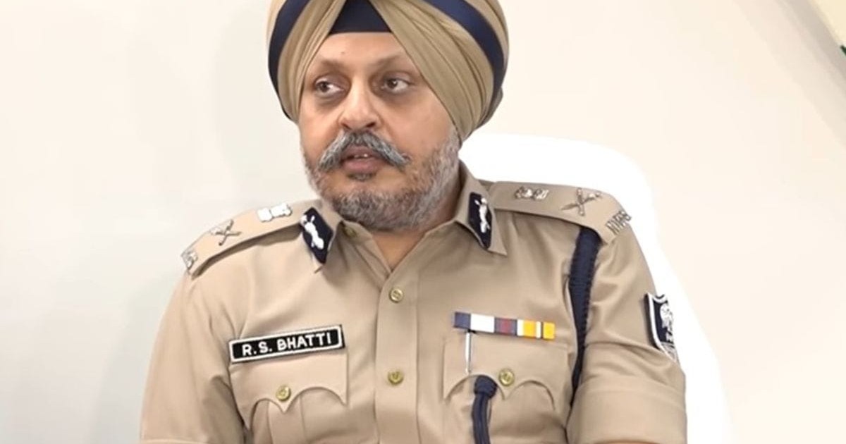 RS Bhatti relieved from the post of DGP of Bihar, appointed 