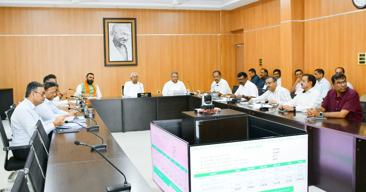 CM Nitish Kumar gave many instructions during the review of 