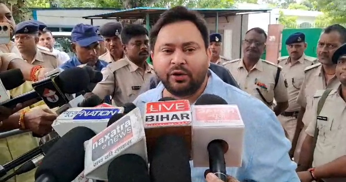 Shyam rajk ke istifa pr bole tejasvi yadv