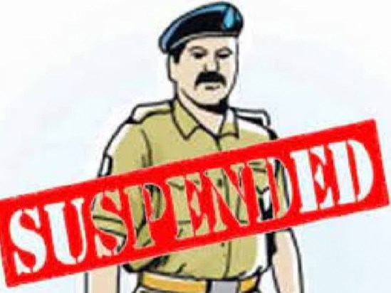 Saharsa SP suspended the abusive inspector Saharsa SP suspended the abusive inspector