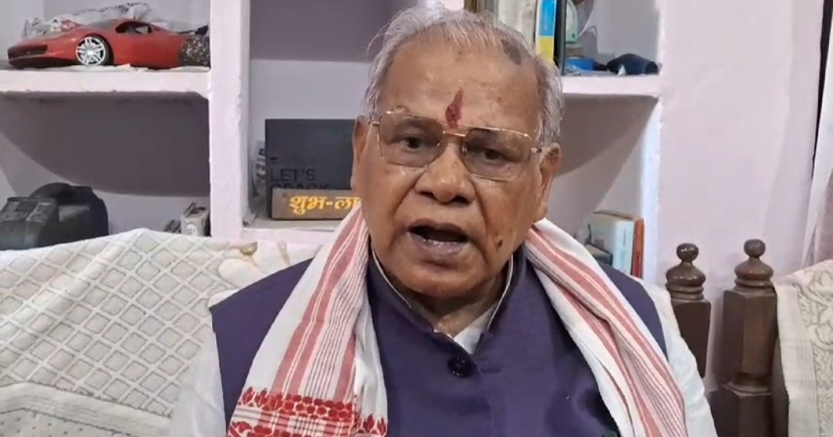 On the pretext of Champai Soren, Jitan Ram Manjhi targeted h