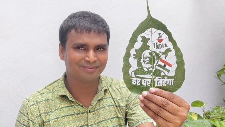Bihar's son Madhurendra made a special figure for PM Modi's 