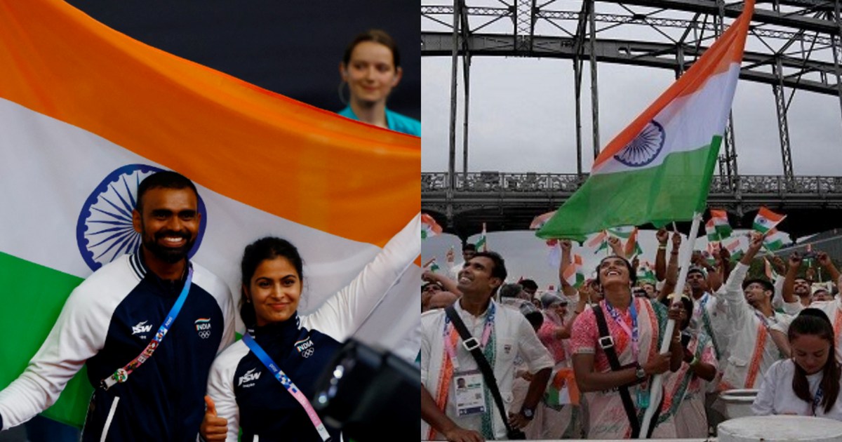 Lively scenes were seen in the closing ceremony of Paris Oly