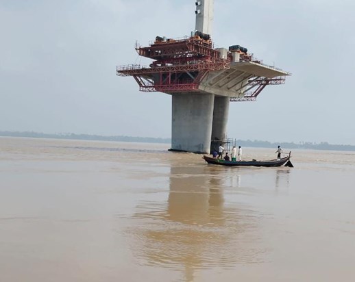 A boat sank in the Ganga in Vaishali district area, many mis A boat sank in the Ganga in Vaishali district area, many mis