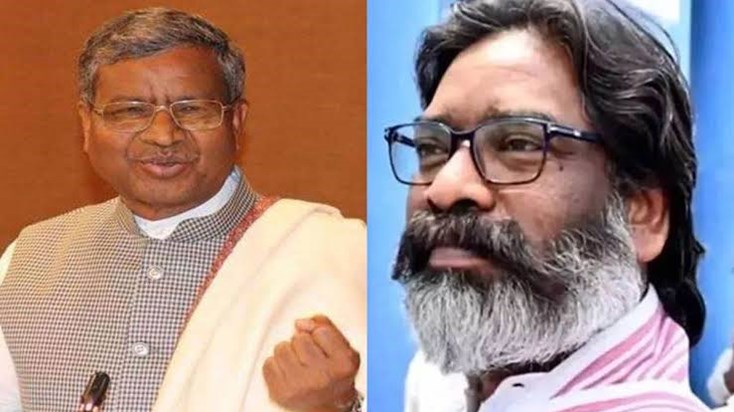 Babulal Marandi Enraged on Hemant Soren Babulal Marandi Enraged on Hemant Soren