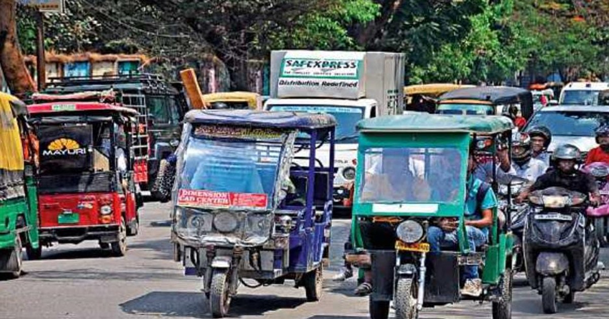 Ranchi Auto & e -Rikshaw Strike 