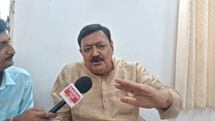 Congress neta Ajit shrma ka bda byan