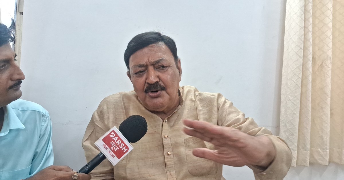 Congress neta Ajit shrma ka bda byan