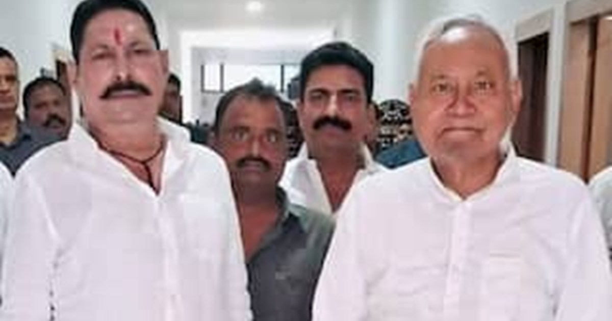 Former Mokama MLA Anant Singh met CM Nitish, know what was d