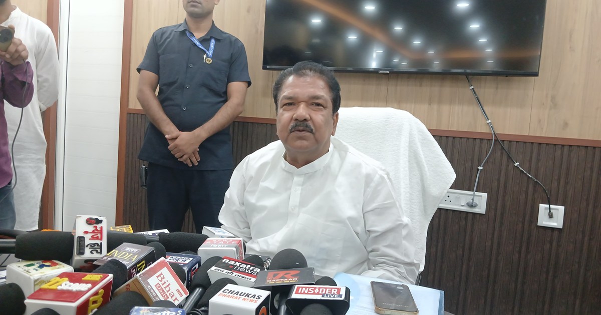 Bjp prdesh adhyksh ka bda byan