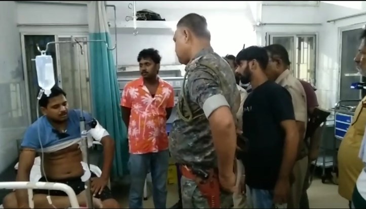 In Samastipur, a grain merchant was shot for resisting robbe In Samastipur, a grain merchant was shot for resisting robbe