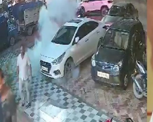 Bombing at Hajipur hotel for extortion of 25 lakh rupees, Te Bombing at Hajipur hotel for extortion of 25 lakh rupees, Te