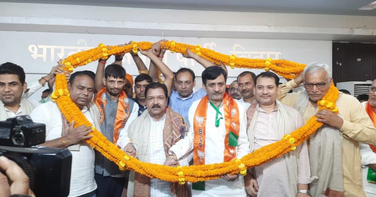 BJP gave a shock to Pashupati Paras, EX MLA Sunil Pandey was