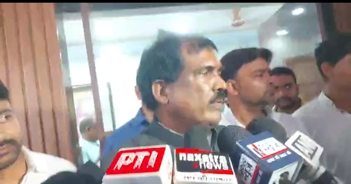 Panchayti raj mntri kedar gupta ka byan