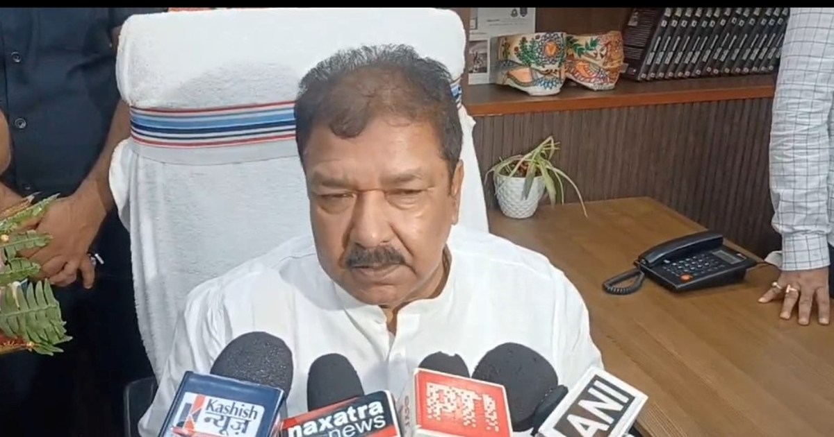 Bjp prdesh adhyksh dilip jaswal ka byan