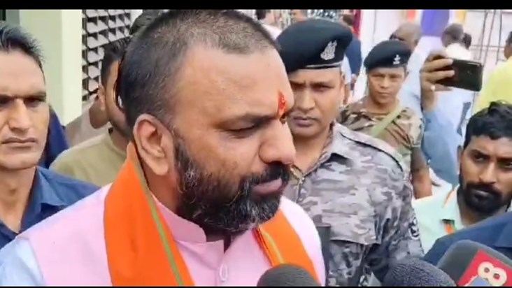 Samrat chaudhri ka byan
