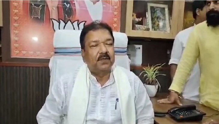 Bjp prdesh adhyksh dilip jswal ka byan Bjp prdesh adhyksh dilip jswal ka byan