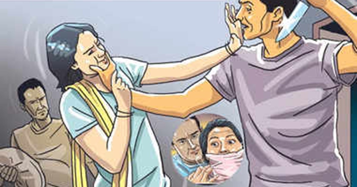 In Madhubani, the husband stabbed his wife to death