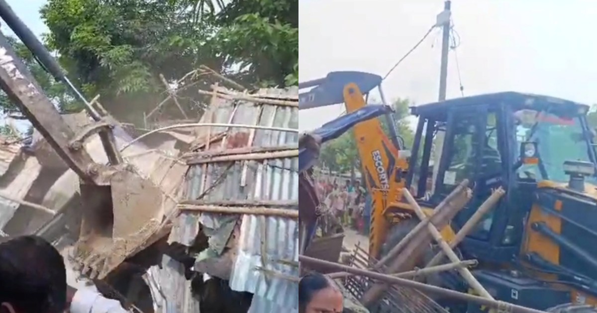 Ruckus over bulldozer in Purnia