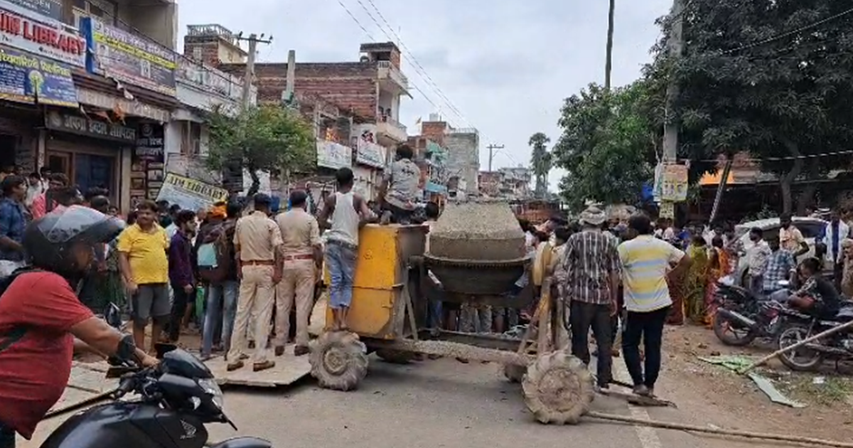Bikram mein tez raftaar ka kahar, highway truck ne ek bacche