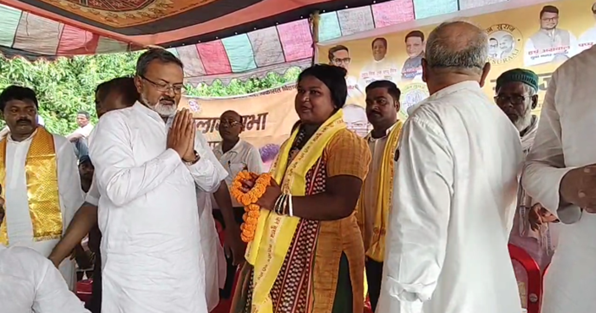 Katihar mein JanSuraaj ki Jansabha, BJP ki 70 mahila karyaka