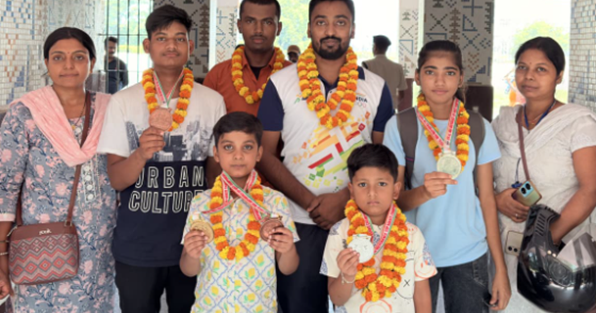 All India 19th Independence Karate Championship Cup me Nalan