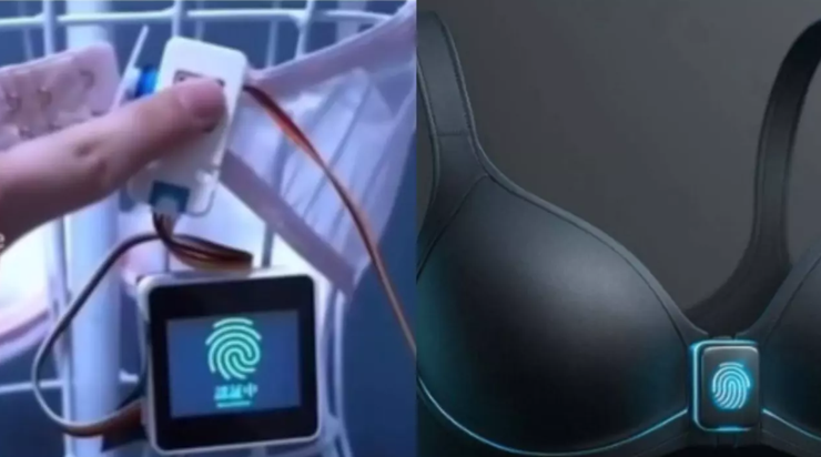 Fingerprint Bra: Mahila partner ki 'bra' ab fingerprint se k Fingerprint Bra: Mahila partner ki 'bra' ab fingerprint se k