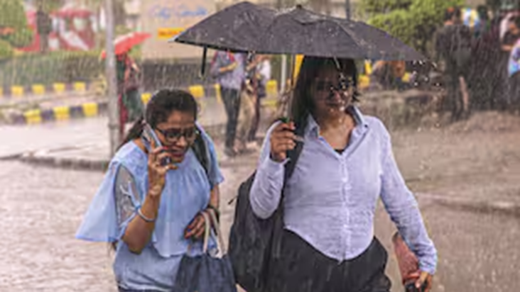 Bihar Weather: Bihar mein bhari baarish ka alert jaari, in 9