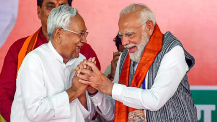 CM Nitish: CM Nitish ki 5 ke panch line sun kar PM Modi huye