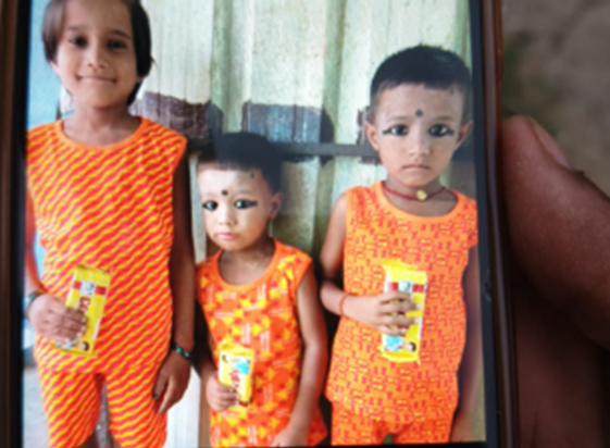 Rakshabandhan mein nanihaal aaye teen masoom bhai-bahnon ki 