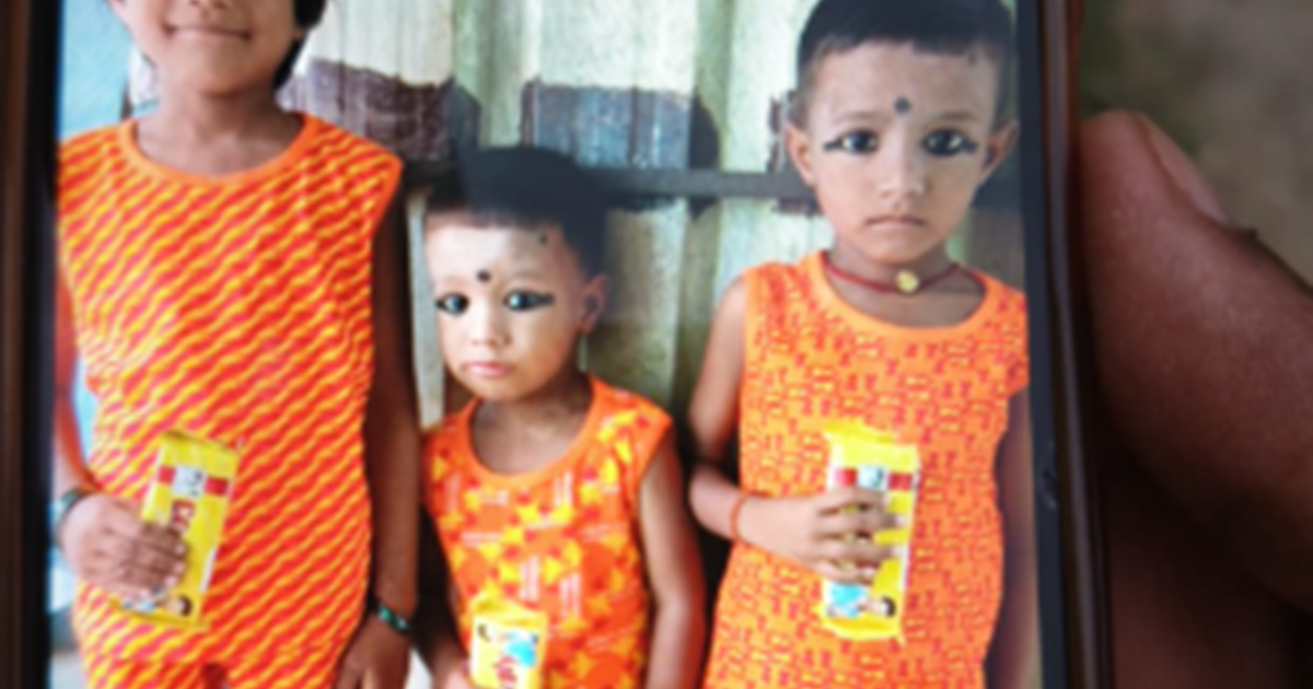 Rakshabandhan mein nanihaal aaye teen masoom bhai-bahnon ki 