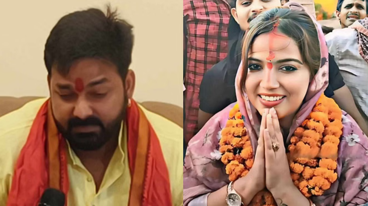 Bhojpuri ke Power Star Pawan Singh ki patni Jyoti ke vis. ch Bhojpuri ke Power Star Pawan Singh ki patni Jyoti ke vis. ch
