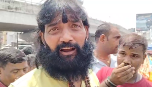 Patna mein traffic route badlav ke virodh mein auto chalakon ka hangama, chidiya taad pul jam...
