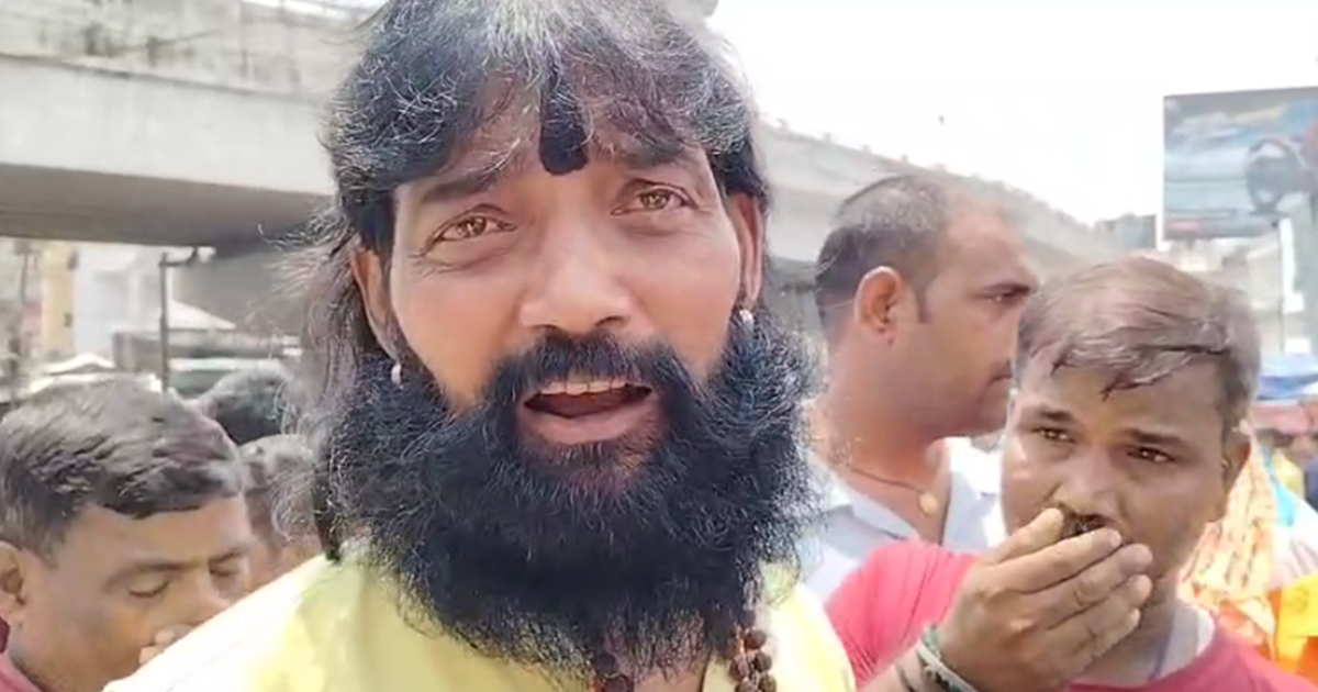 Patna mein traffic route badlav ke virodh mein auto chalakon