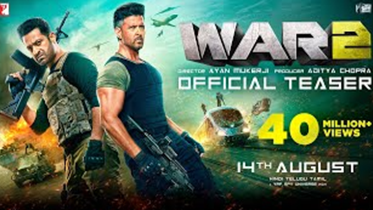 Hrithik Roshan ki film War 2 hui release, pehle din hi macha
