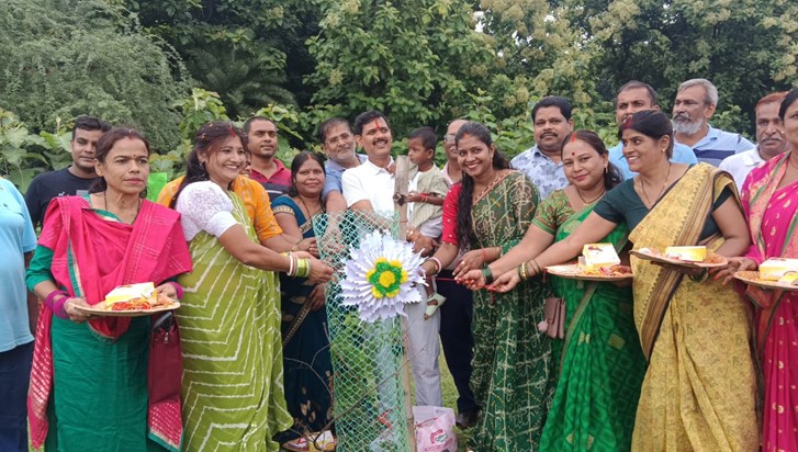 Rakshabandhan ke tyohaar se pehle paryavaran sanrakshan ko l